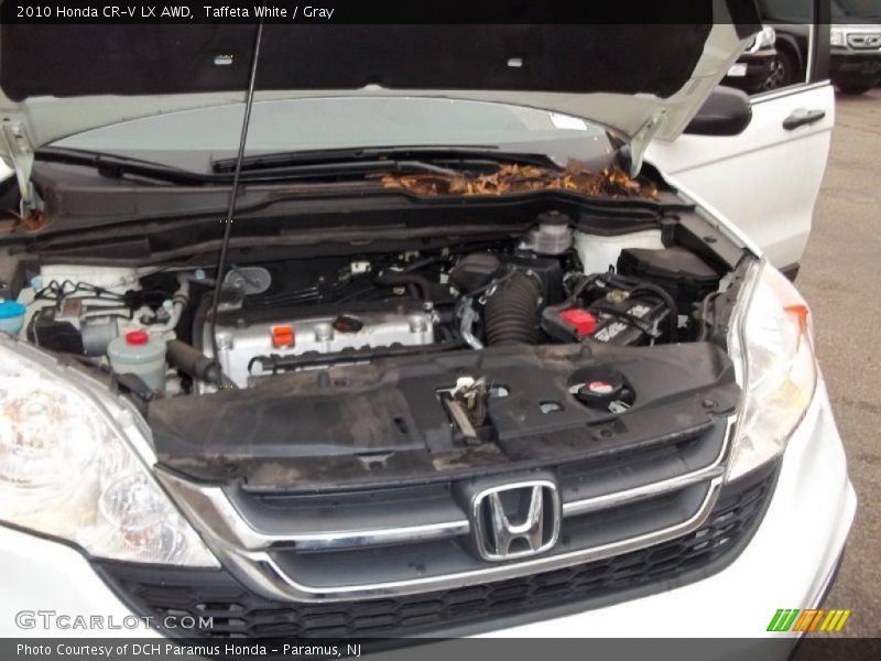 Taffeta White / Gray 2010 Honda CR-V LX AWD