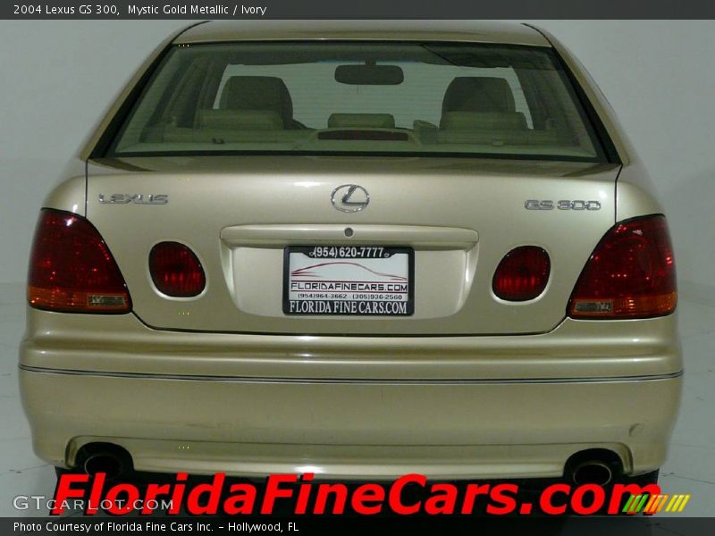 Mystic Gold Metallic / Ivory 2004 Lexus GS 300