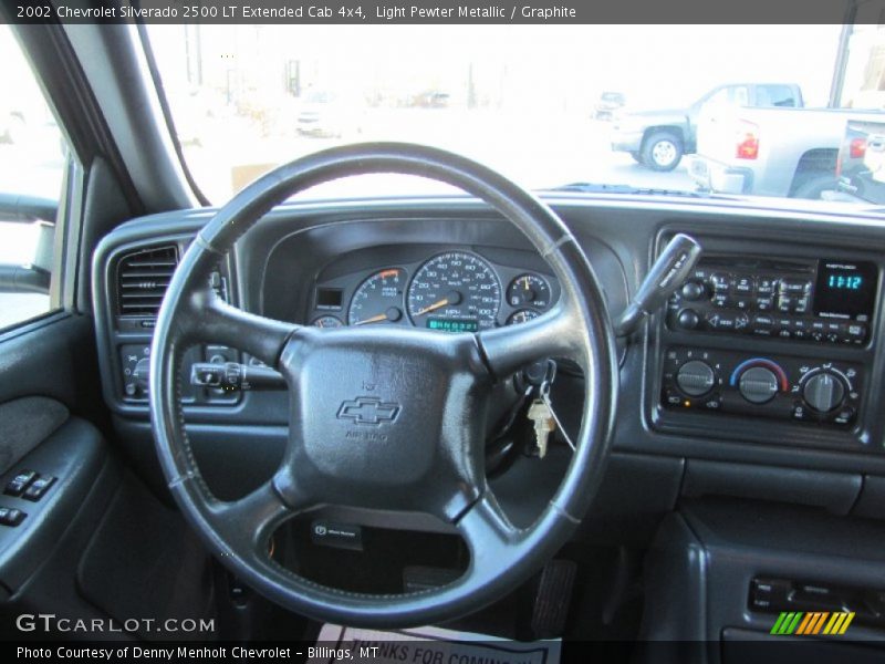  2002 Silverado 2500 LT Extended Cab 4x4 Steering Wheel