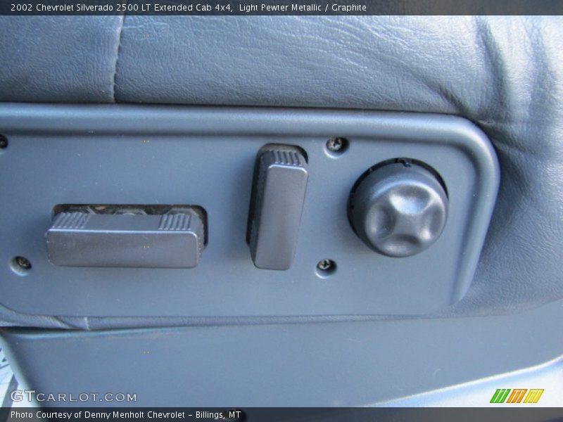 Light Pewter Metallic / Graphite 2002 Chevrolet Silverado 2500 LT Extended Cab 4x4