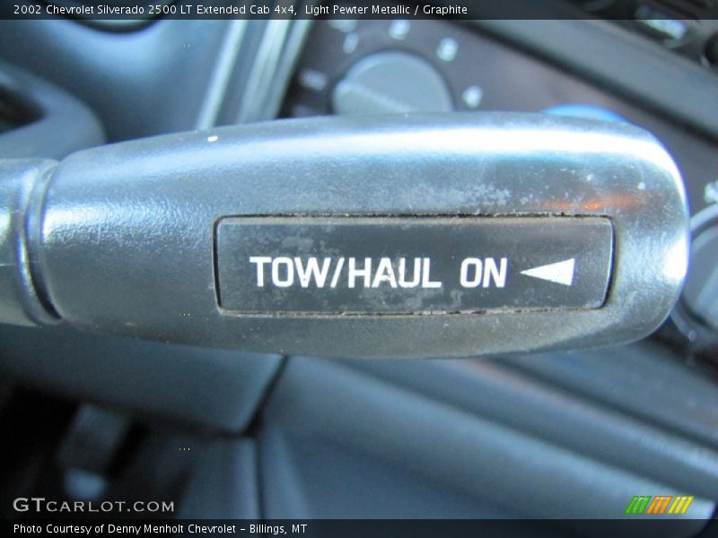 Light Pewter Metallic / Graphite 2002 Chevrolet Silverado 2500 LT Extended Cab 4x4