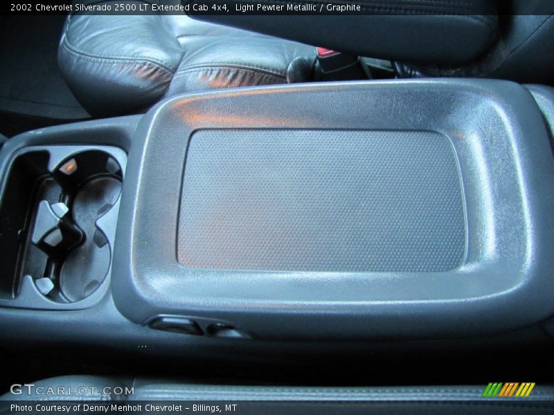 Light Pewter Metallic / Graphite 2002 Chevrolet Silverado 2500 LT Extended Cab 4x4