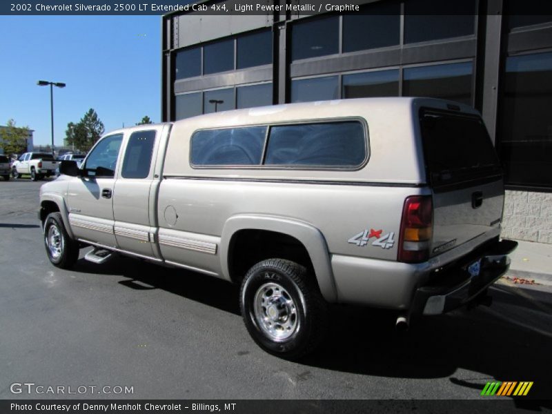  2002 Silverado 2500 LT Extended Cab 4x4 Light Pewter Metallic