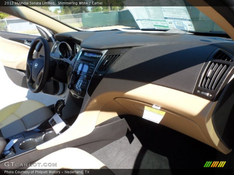 Dashboard of 2012 Sonata Limited