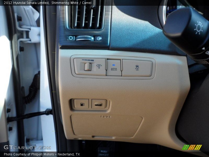 Controls of 2012 Sonata Limited