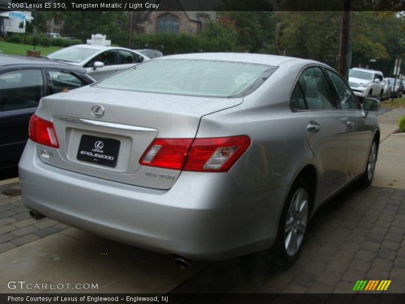 Tungsten Metallic / Light Gray 2008 Lexus ES 350