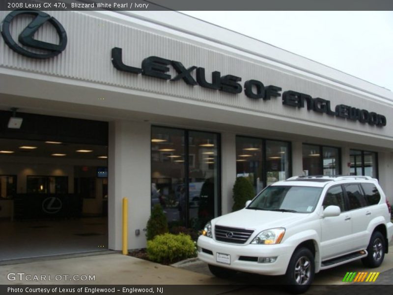 Blizzard White Pearl / Ivory 2008 Lexus GX 470