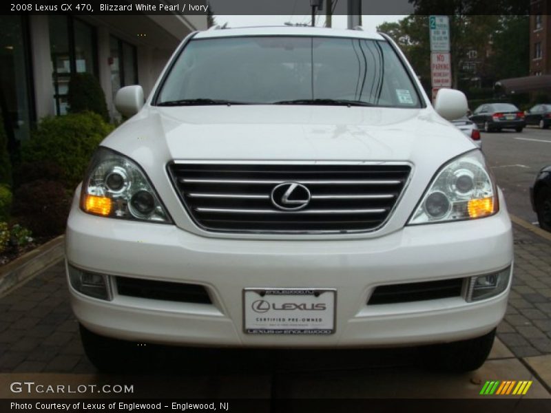 Blizzard White Pearl / Ivory 2008 Lexus GX 470