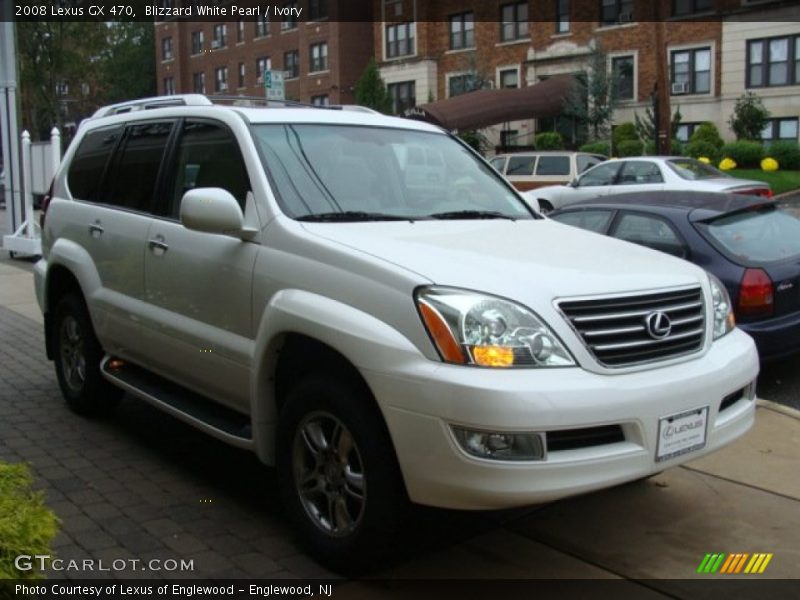 Blizzard White Pearl / Ivory 2008 Lexus GX 470
