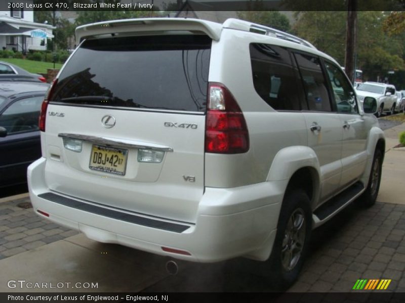 Blizzard White Pearl / Ivory 2008 Lexus GX 470