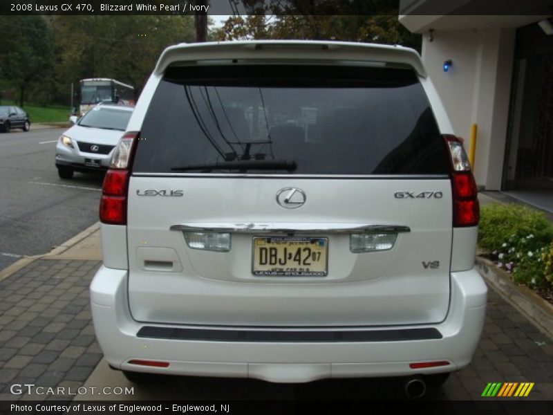 Blizzard White Pearl / Ivory 2008 Lexus GX 470