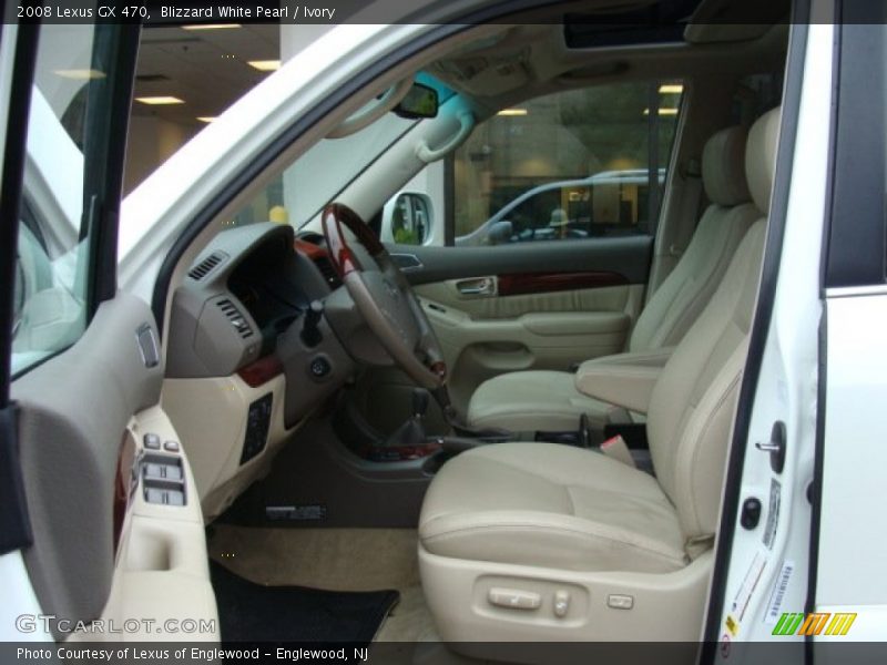 Blizzard White Pearl / Ivory 2008 Lexus GX 470