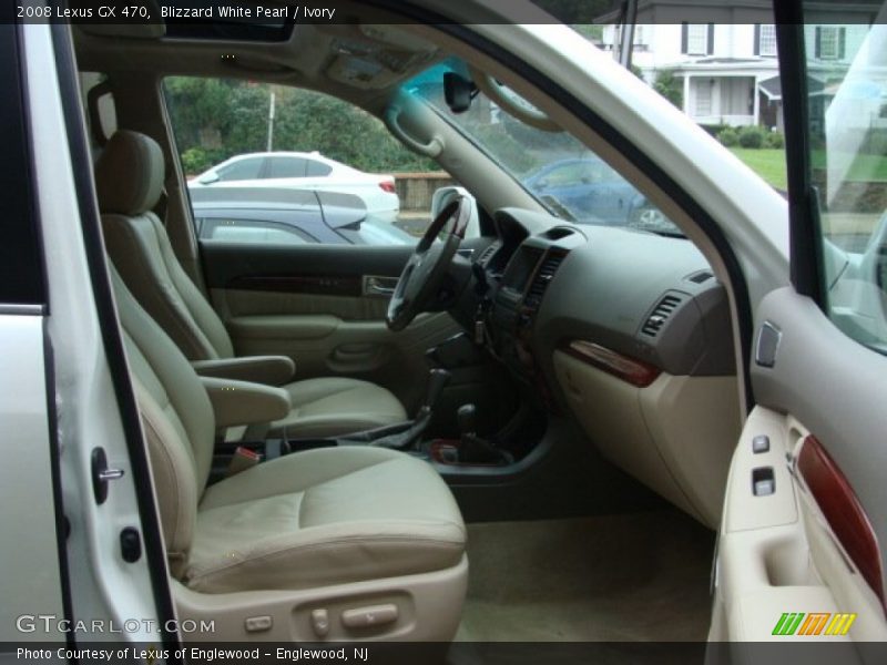 Blizzard White Pearl / Ivory 2008 Lexus GX 470