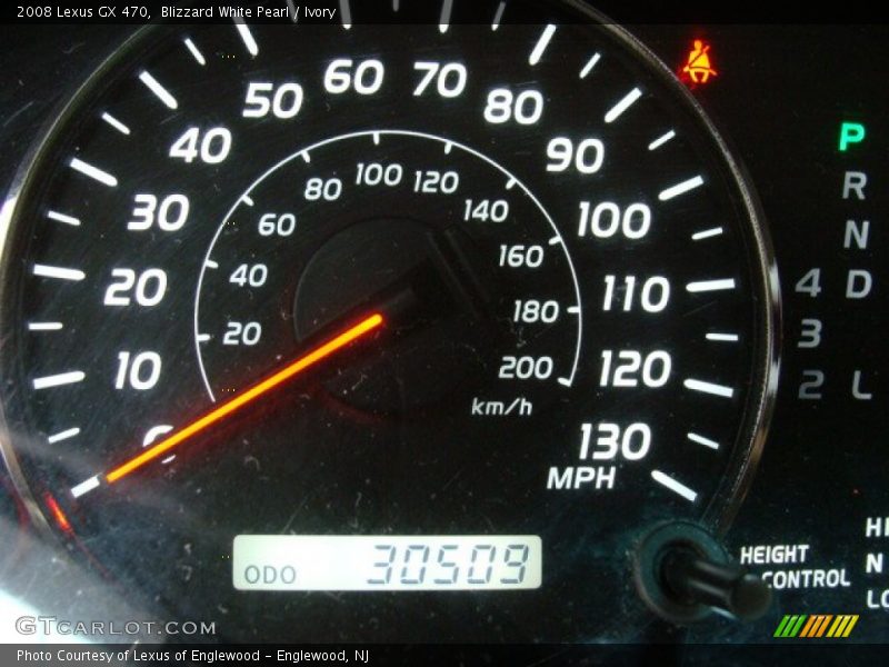 Blizzard White Pearl / Ivory 2008 Lexus GX 470
