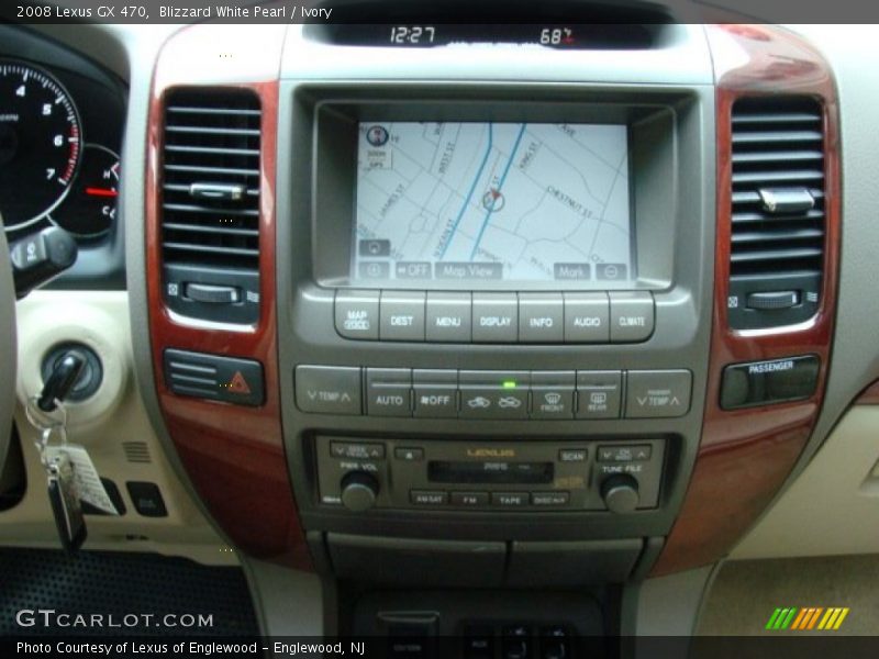 Blizzard White Pearl / Ivory 2008 Lexus GX 470