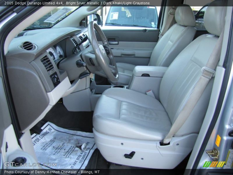  2005 Durango Limited 4x4 Dark Khaki/Light Graystone Interior