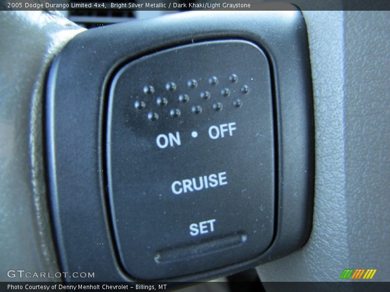 Bright Silver Metallic / Dark Khaki/Light Graystone 2005 Dodge Durango Limited 4x4