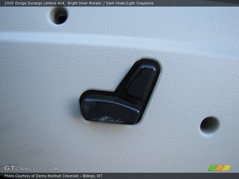 Bright Silver Metallic / Dark Khaki/Light Graystone 2005 Dodge Durango Limited 4x4