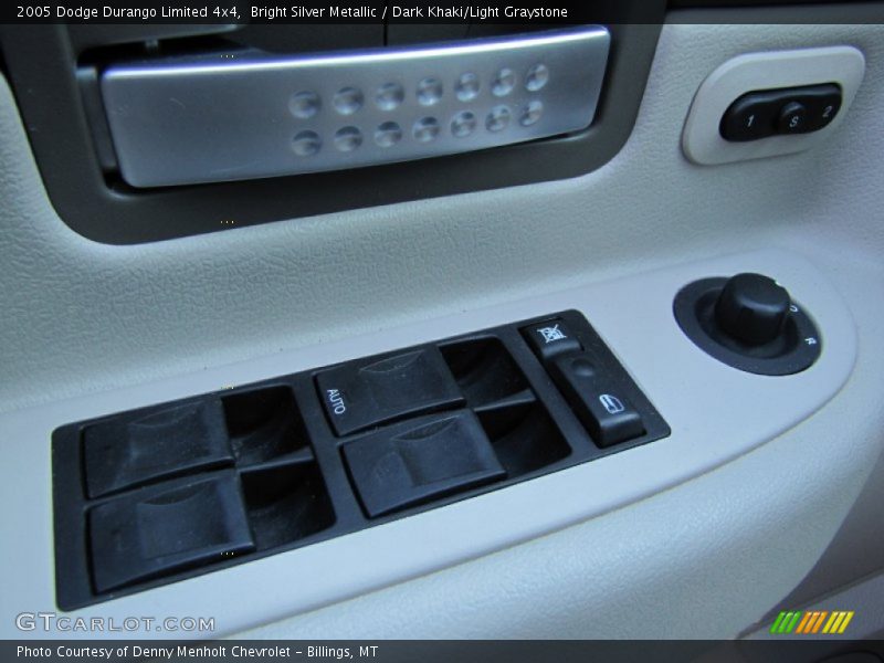 Bright Silver Metallic / Dark Khaki/Light Graystone 2005 Dodge Durango Limited 4x4