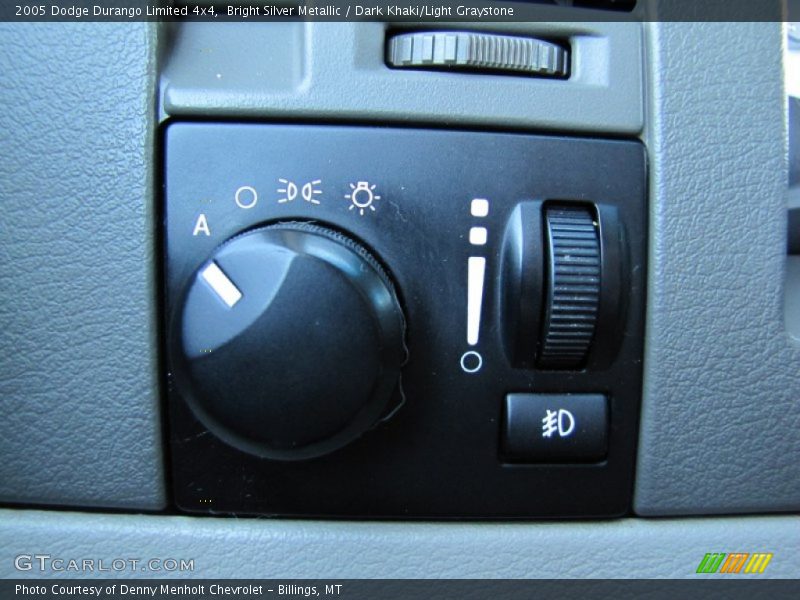 Bright Silver Metallic / Dark Khaki/Light Graystone 2005 Dodge Durango Limited 4x4