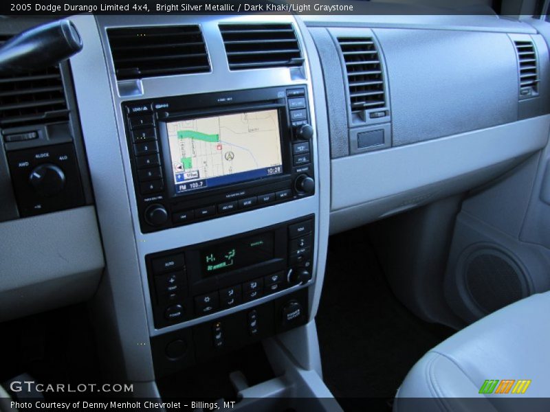 Bright Silver Metallic / Dark Khaki/Light Graystone 2005 Dodge Durango Limited 4x4