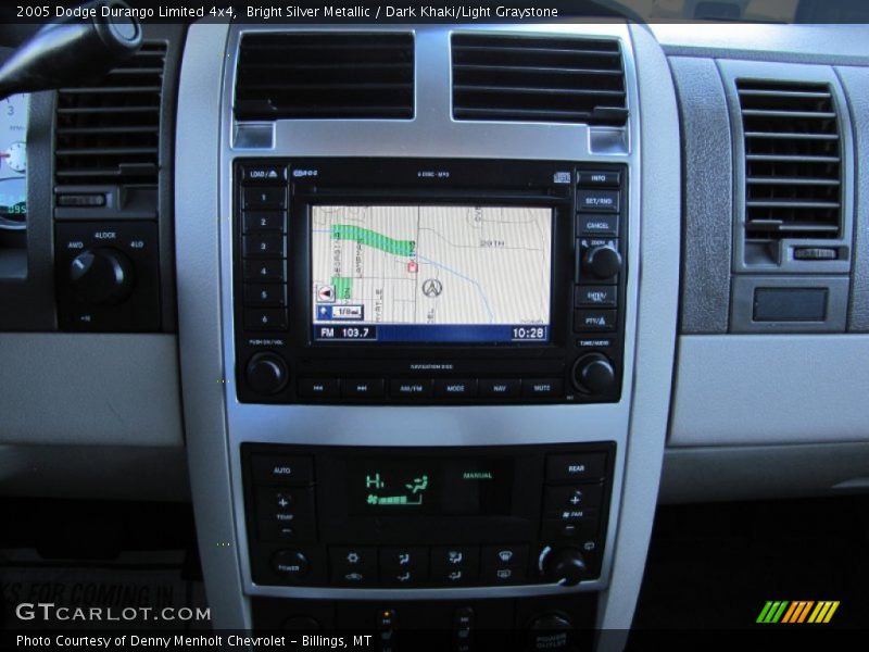 Bright Silver Metallic / Dark Khaki/Light Graystone 2005 Dodge Durango Limited 4x4