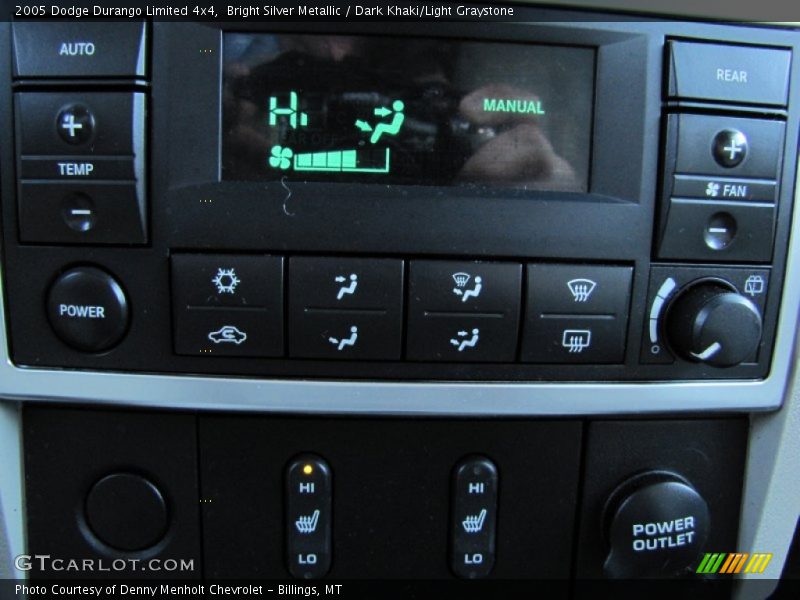 Controls of 2005 Durango Limited 4x4