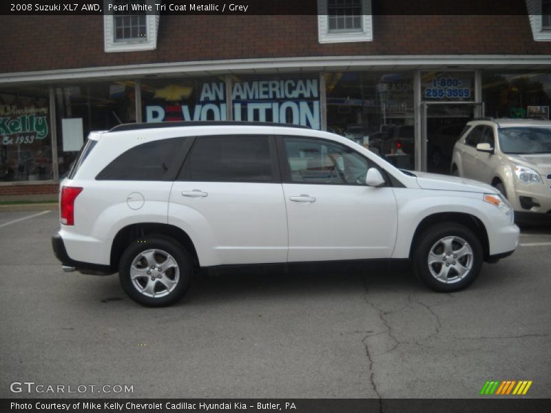 Pearl White Tri Coat Metallic / Grey 2008 Suzuki XL7 AWD