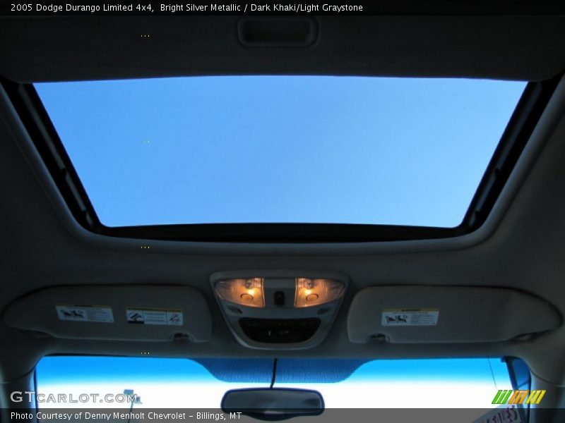 Bright Silver Metallic / Dark Khaki/Light Graystone 2005 Dodge Durango Limited 4x4