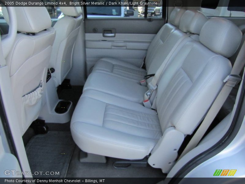 Bright Silver Metallic / Dark Khaki/Light Graystone 2005 Dodge Durango Limited 4x4