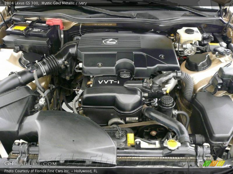 Mystic Gold Metallic / Ivory 2004 Lexus GS 300