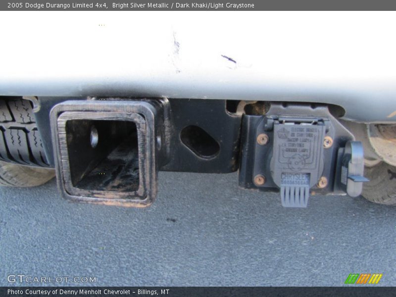 Bright Silver Metallic / Dark Khaki/Light Graystone 2005 Dodge Durango Limited 4x4