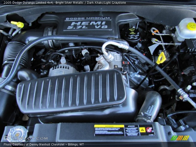  2005 Durango Limited 4x4 Engine - 5.7 Liter HEMI OHV 16-Valve V8