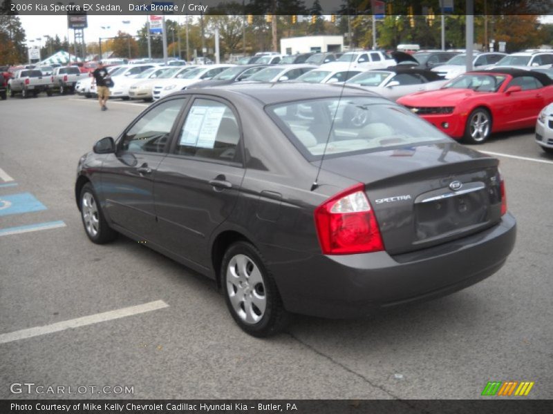 Dark Bronze / Gray 2006 Kia Spectra EX Sedan