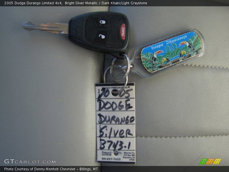 Keys of 2005 Durango Limited 4x4