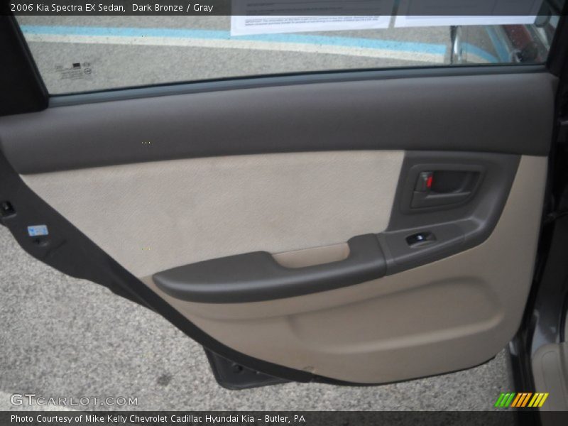 Dark Bronze / Gray 2006 Kia Spectra EX Sedan