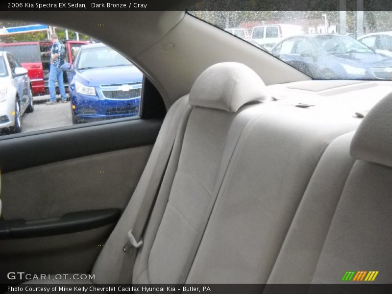 Dark Bronze / Gray 2006 Kia Spectra EX Sedan