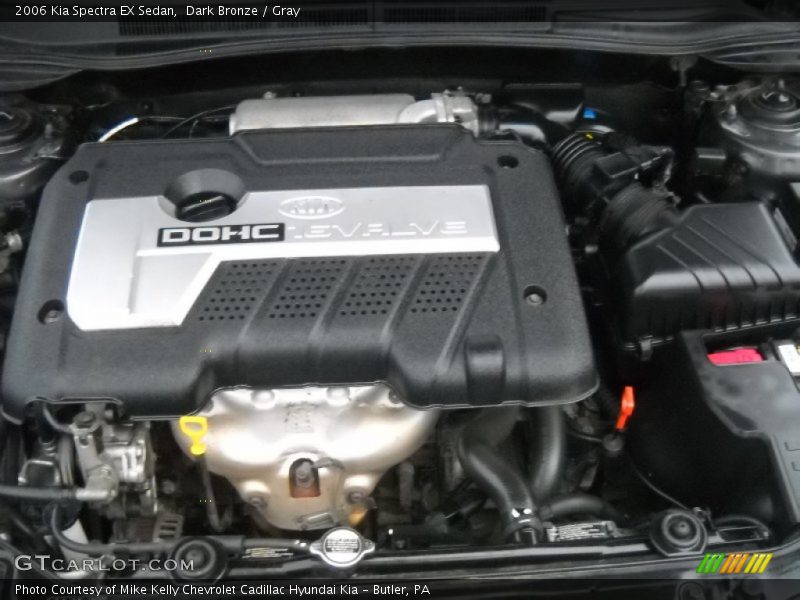 Dark Bronze / Gray 2006 Kia Spectra EX Sedan