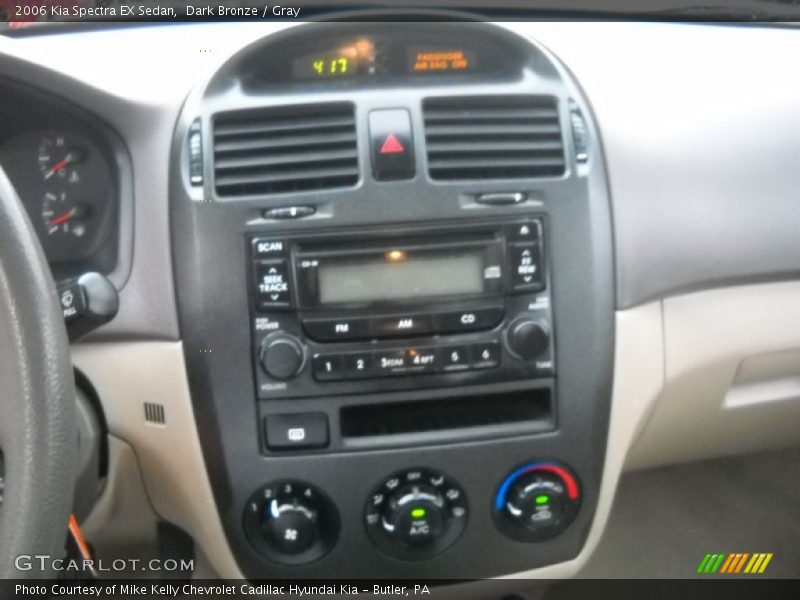 Dark Bronze / Gray 2006 Kia Spectra EX Sedan