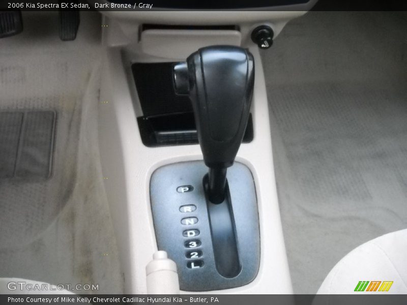 Dark Bronze / Gray 2006 Kia Spectra EX Sedan