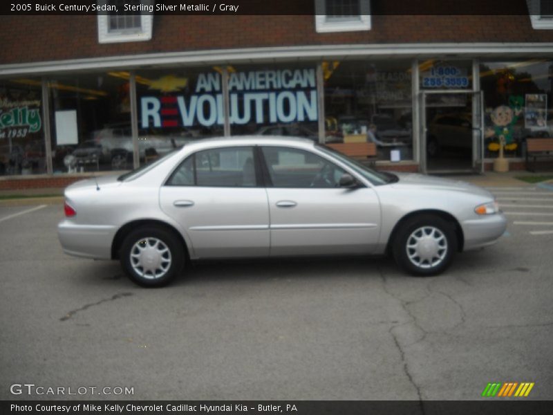 Sterling Silver Metallic / Gray 2005 Buick Century Sedan