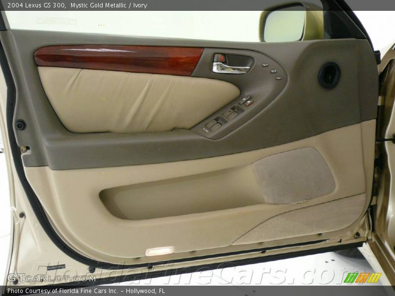 Mystic Gold Metallic / Ivory 2004 Lexus GS 300