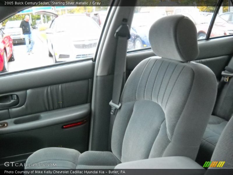 Sterling Silver Metallic / Gray 2005 Buick Century Sedan