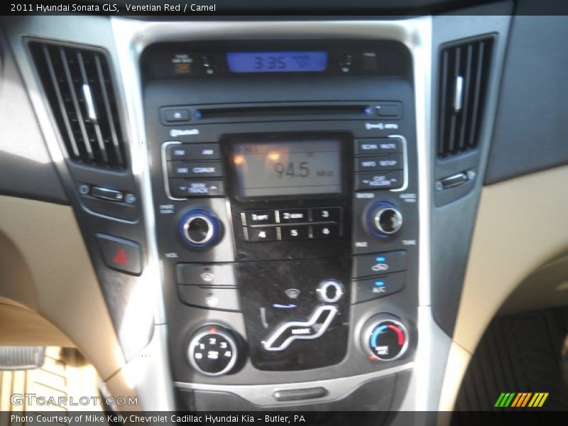 Venetian Red / Camel 2011 Hyundai Sonata GLS