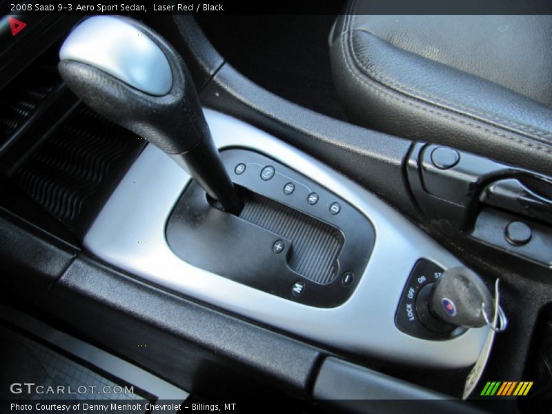  2008 9-3 Aero Sport Sedan 6 Speed Sentronic Automatic Shifter