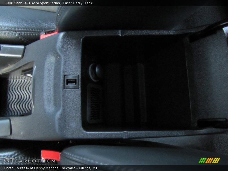 Laser Red / Black 2008 Saab 9-3 Aero Sport Sedan