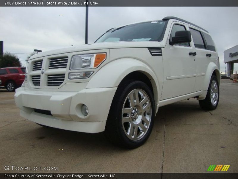 Stone White / Dark Slate Gray 2007 Dodge Nitro R/T