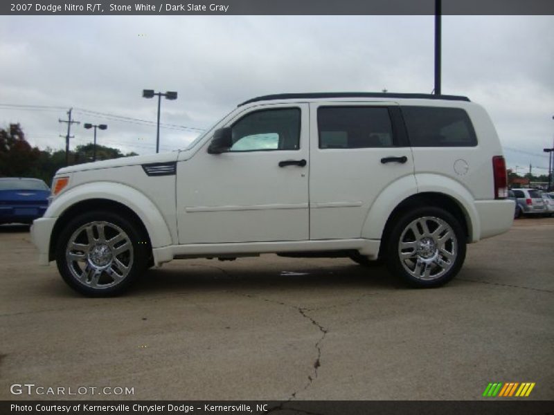 Stone White / Dark Slate Gray 2007 Dodge Nitro R/T