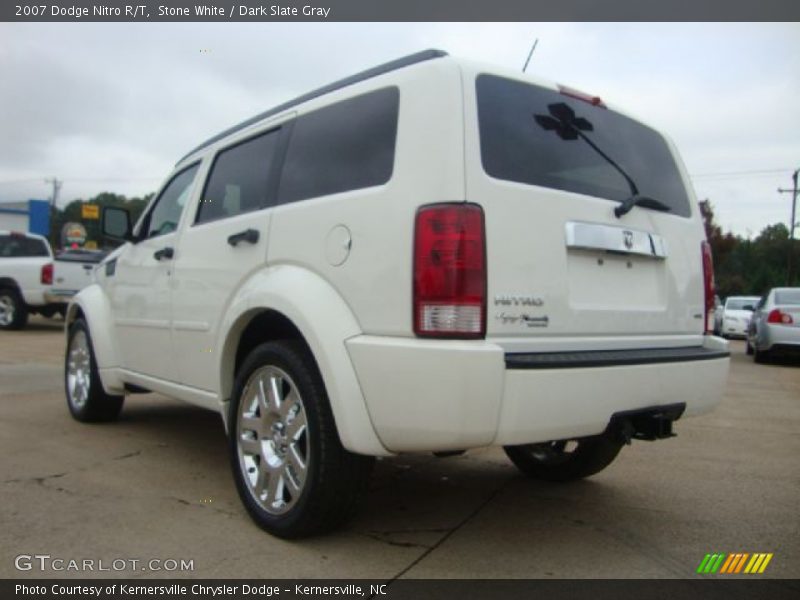 Stone White / Dark Slate Gray 2007 Dodge Nitro R/T