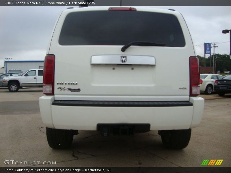 Stone White / Dark Slate Gray 2007 Dodge Nitro R/T